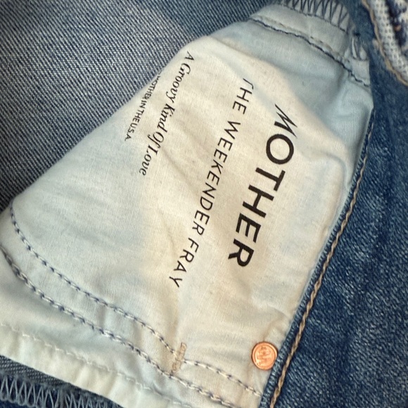 MOTHER jeans The Weekender Fray size 23 - Picture 7 of 11